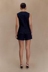 Abel Denim Shorts - Indigo Blue