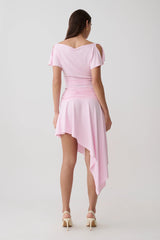 Talise Modal Hankie Midi Skirt - Ballet Pink