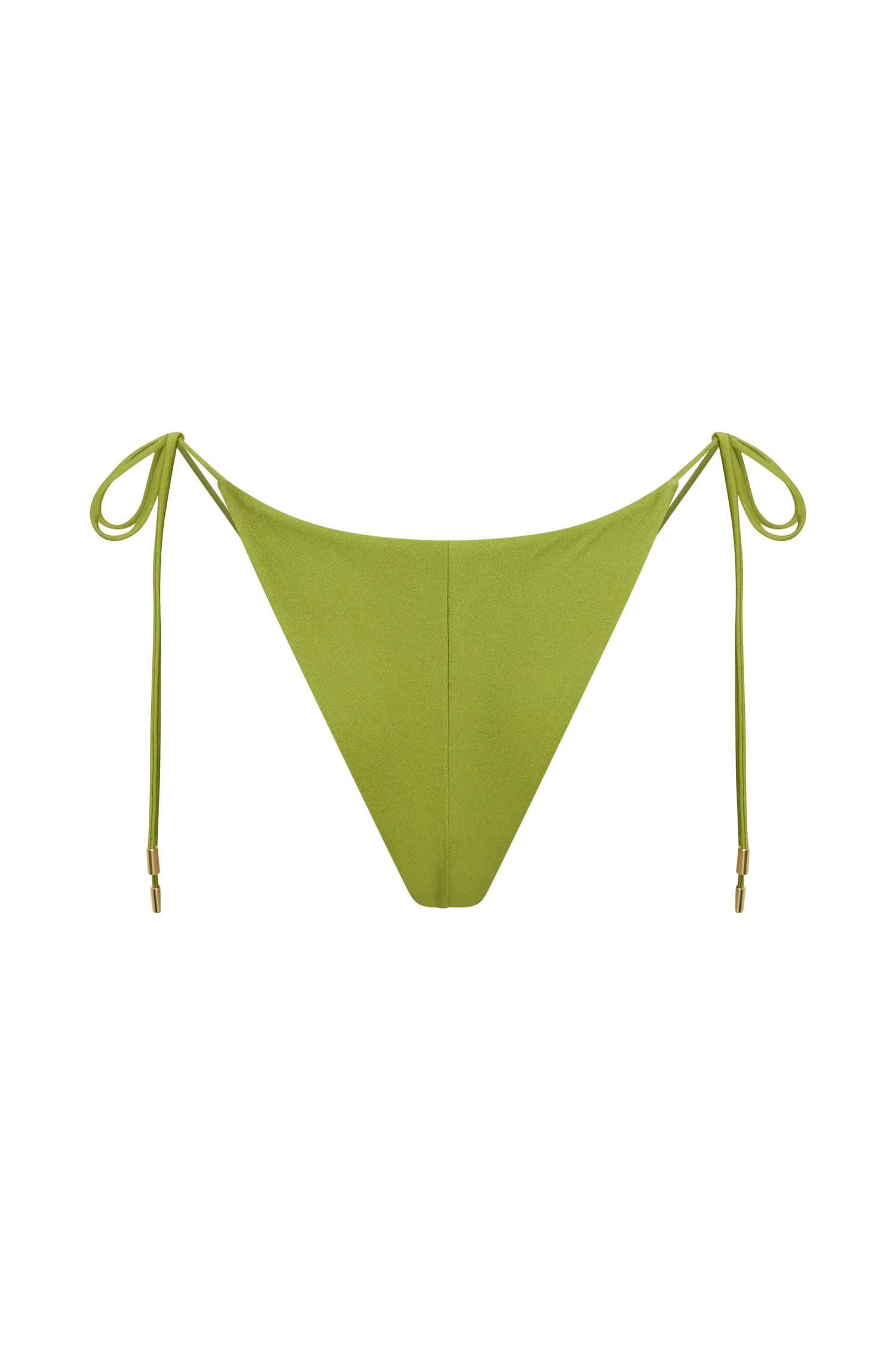 Blossom Side Tie Bikini Bottom - Green