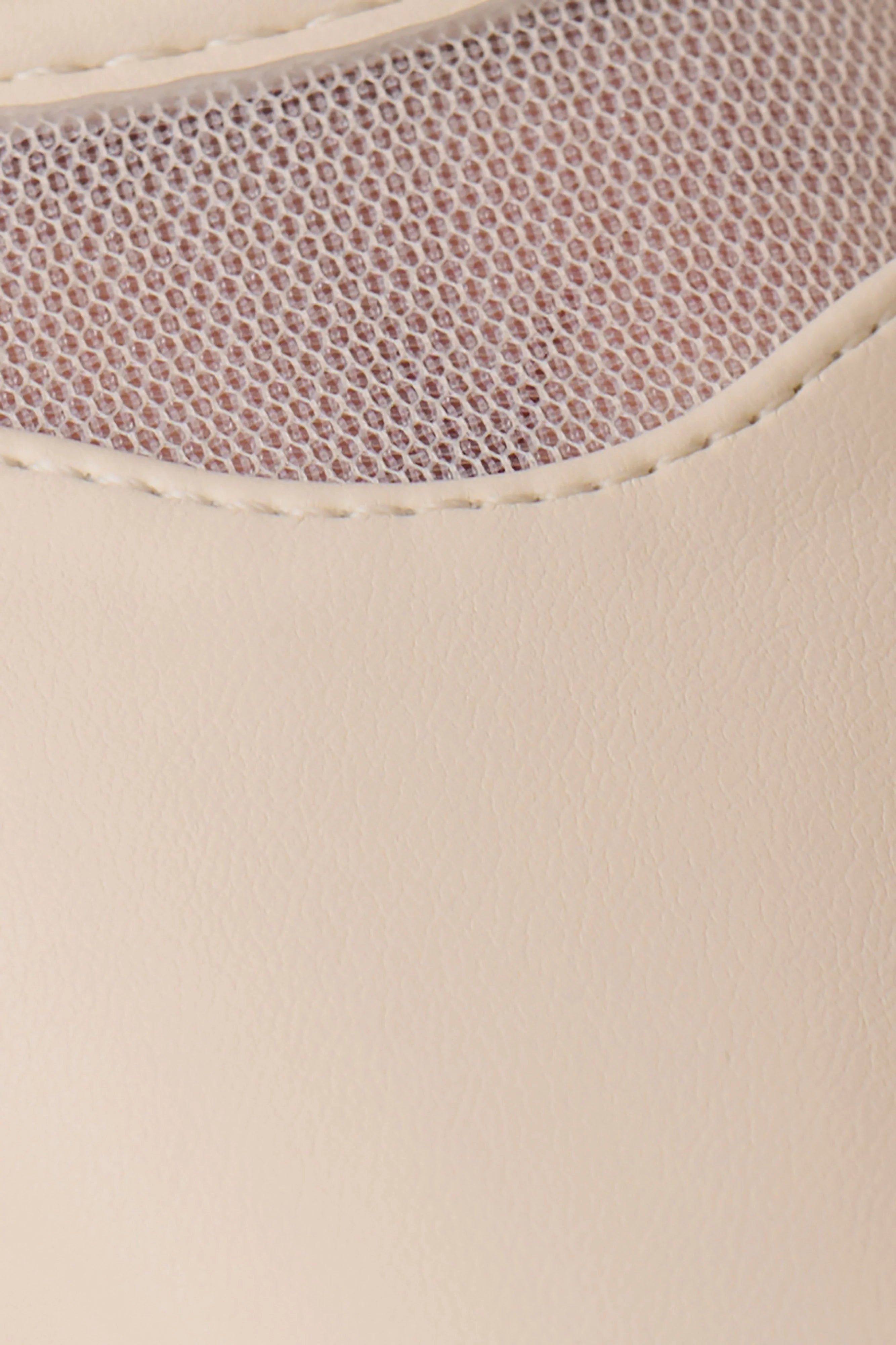 Micah Mesh Pointed Heel - Ivory
