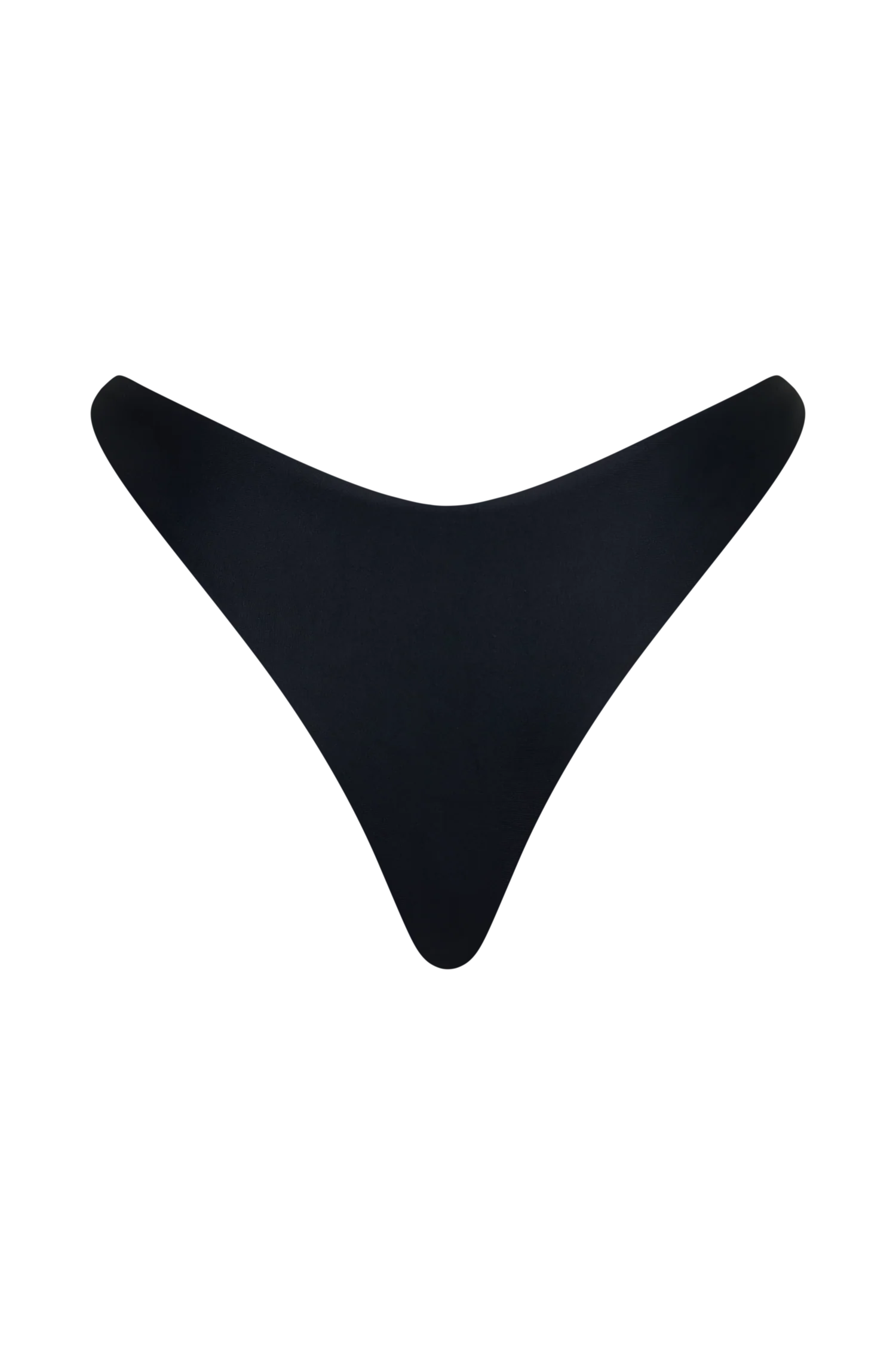 Coralia High Side Thong Bikini Bottom - Black