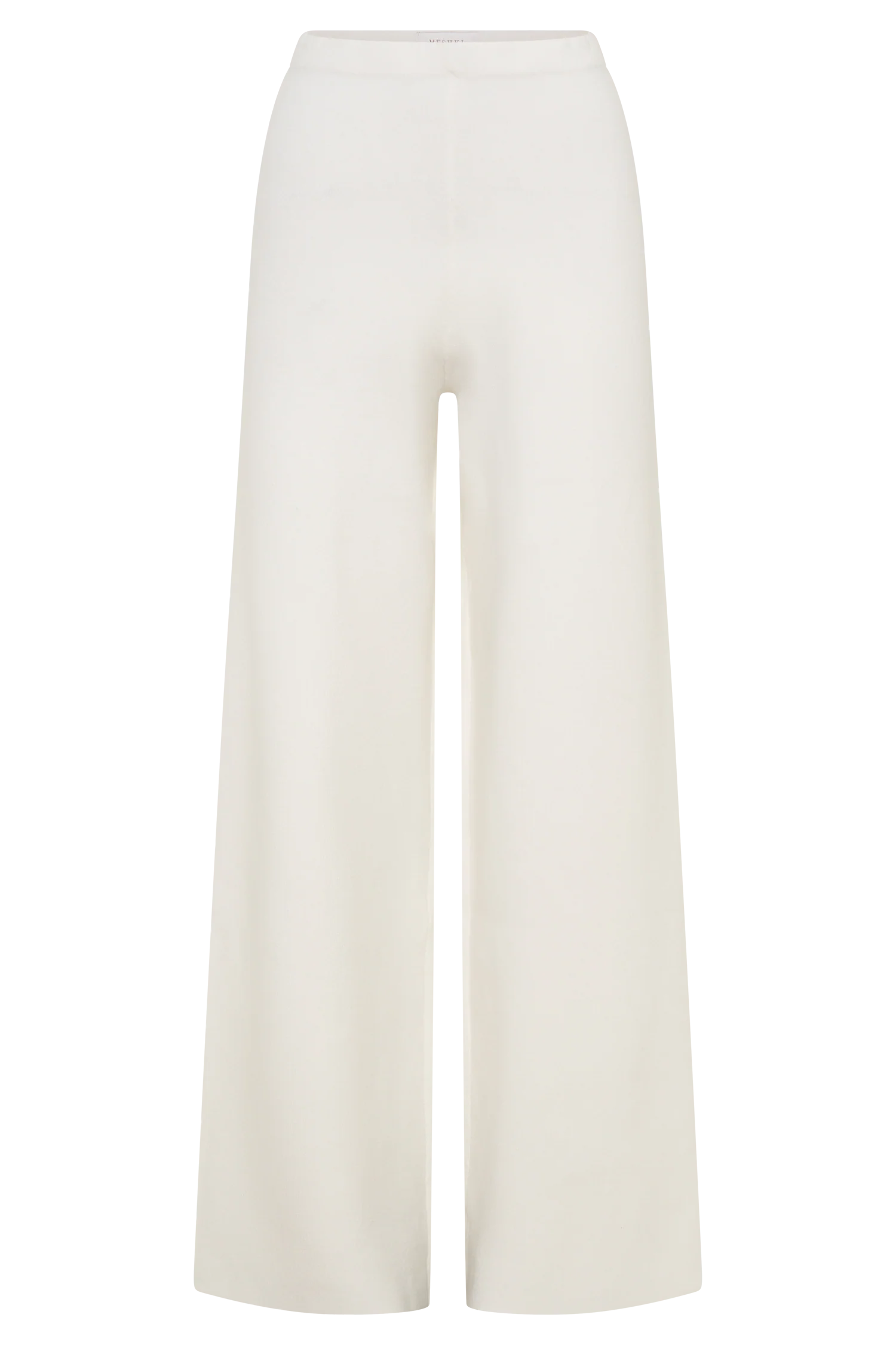 Kerrymae Straight Leg Knit Pants - Off White