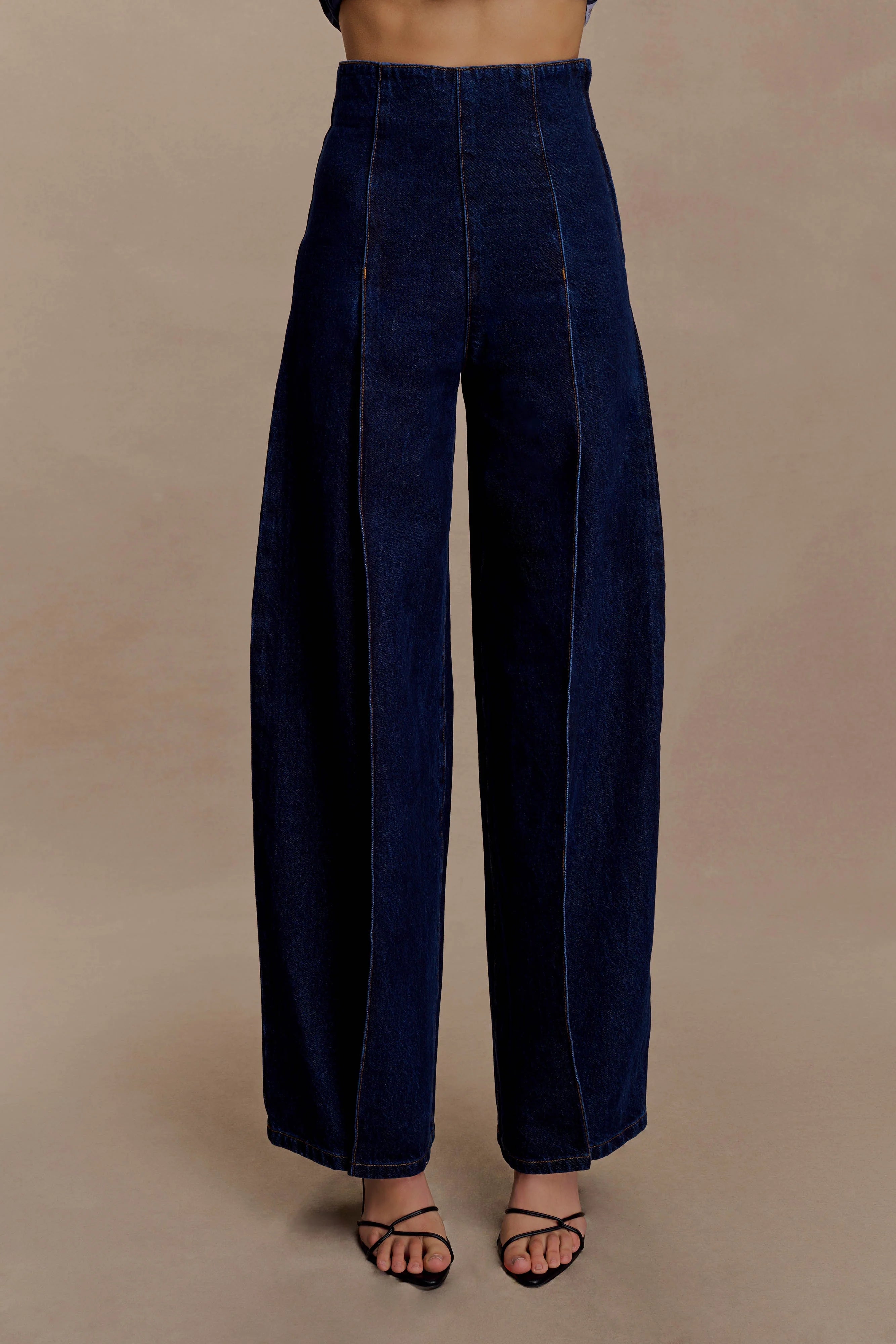 Beatrix High Rise Denim Jeans -  Indigo Blue
