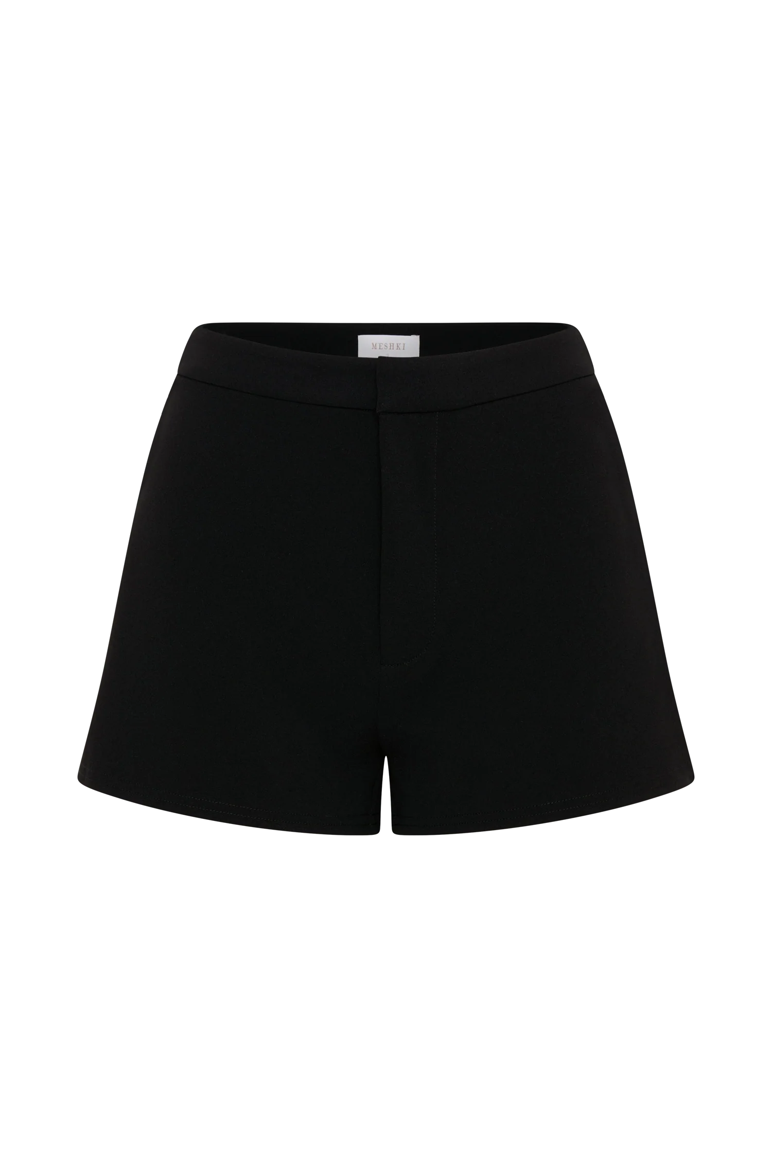 Blanca Stretch Crepe Shorts - Black