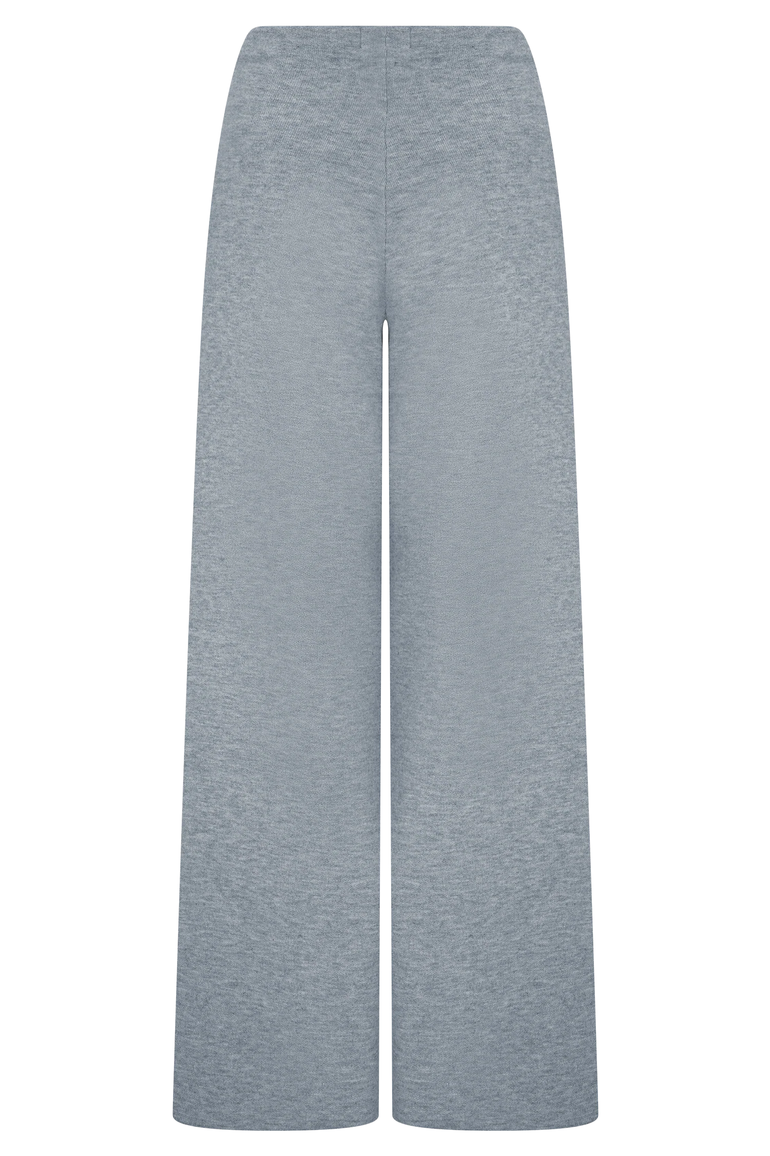 Kerrymae Straight Leg Knit Pants - Grey Marle