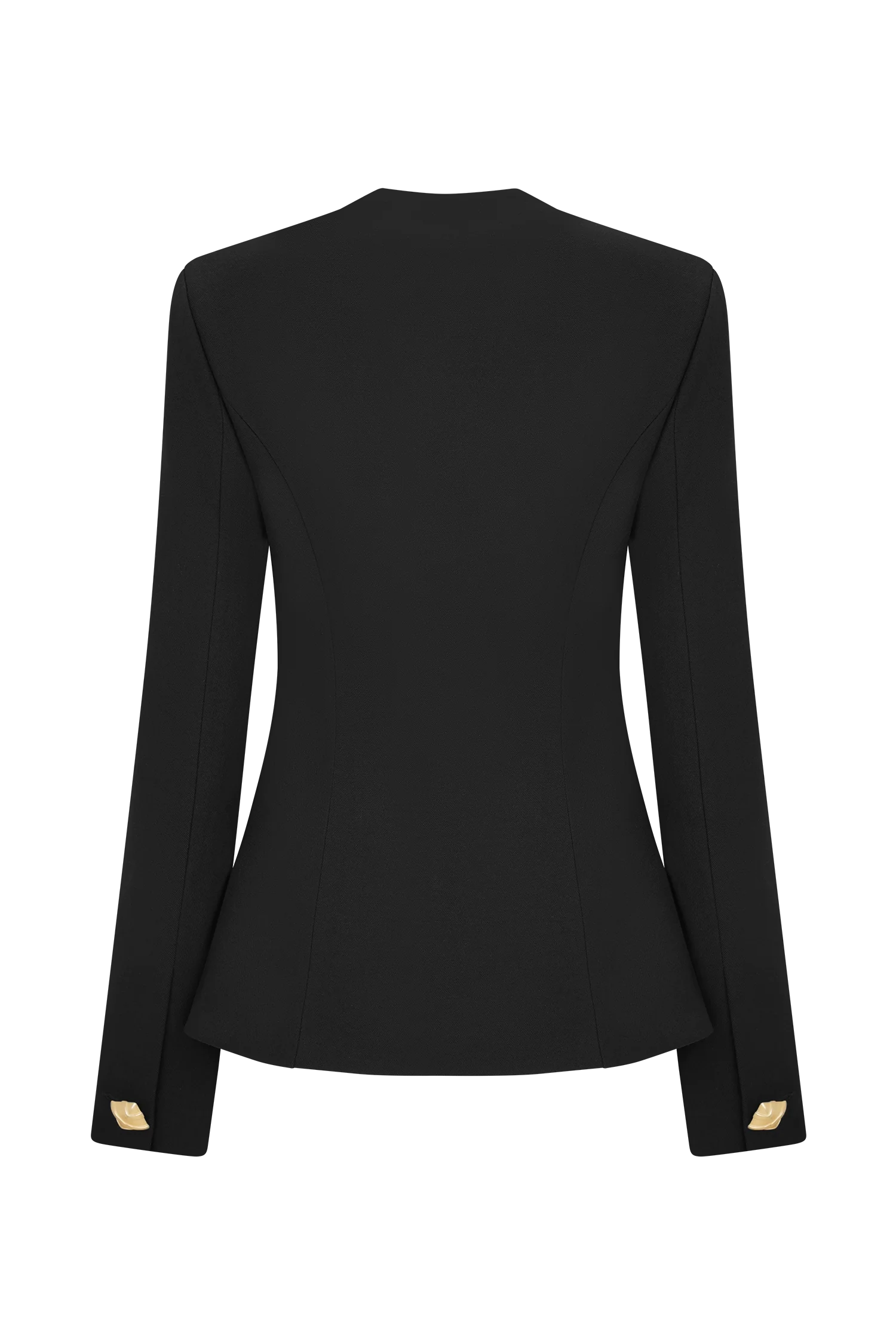Christel Suiting Fitted Blazer - Black
