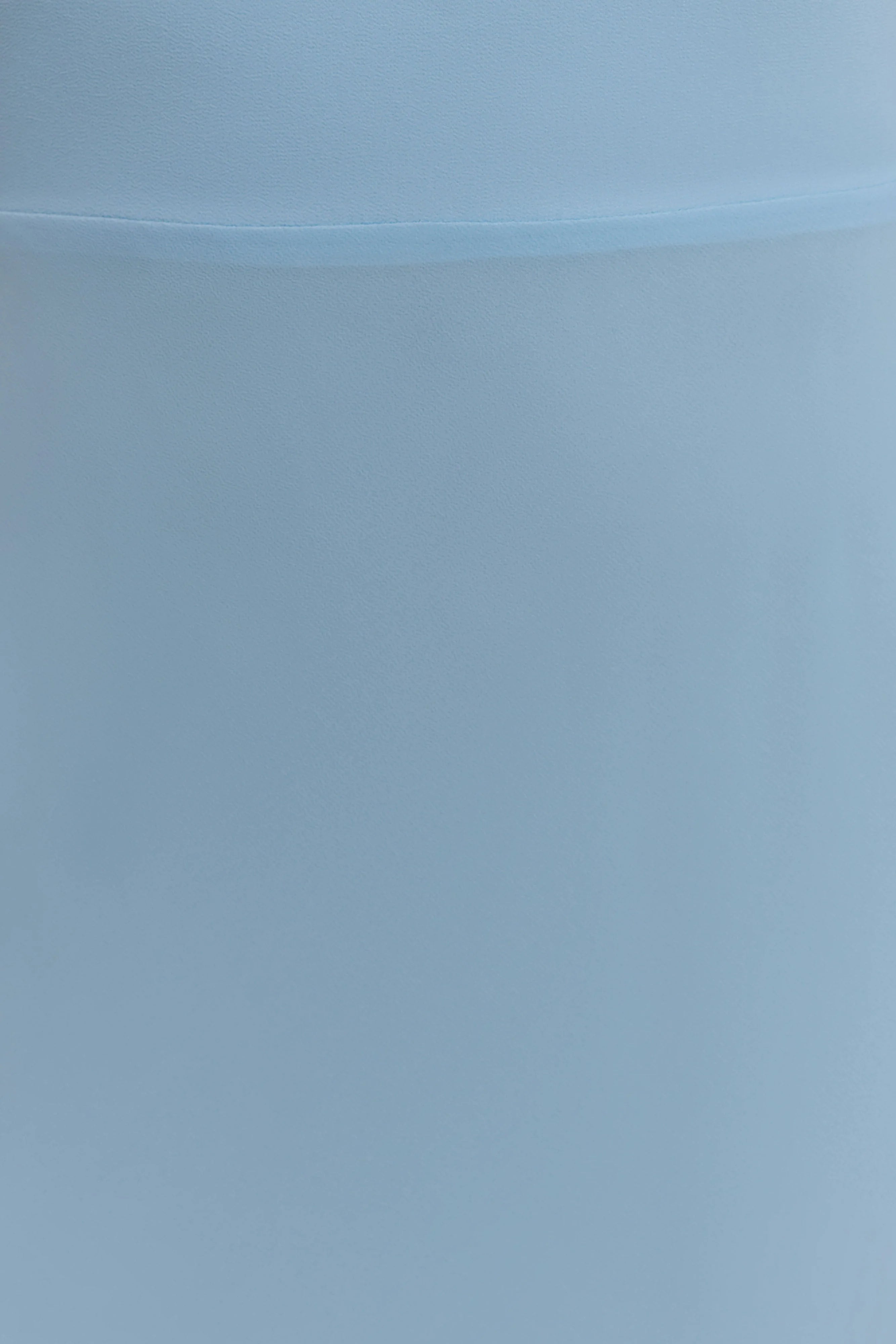 Nadine Halter Chiffon Maxi Dress - Blue