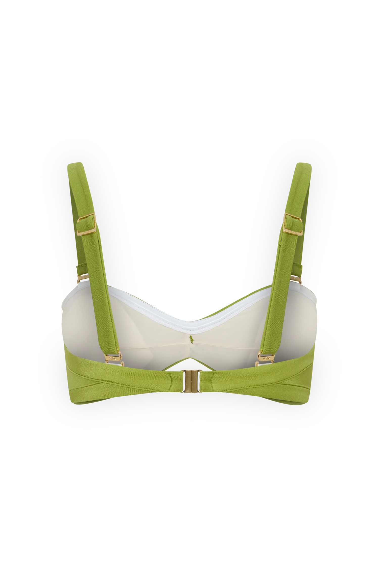 Briar Strapless Bikini Top - Green