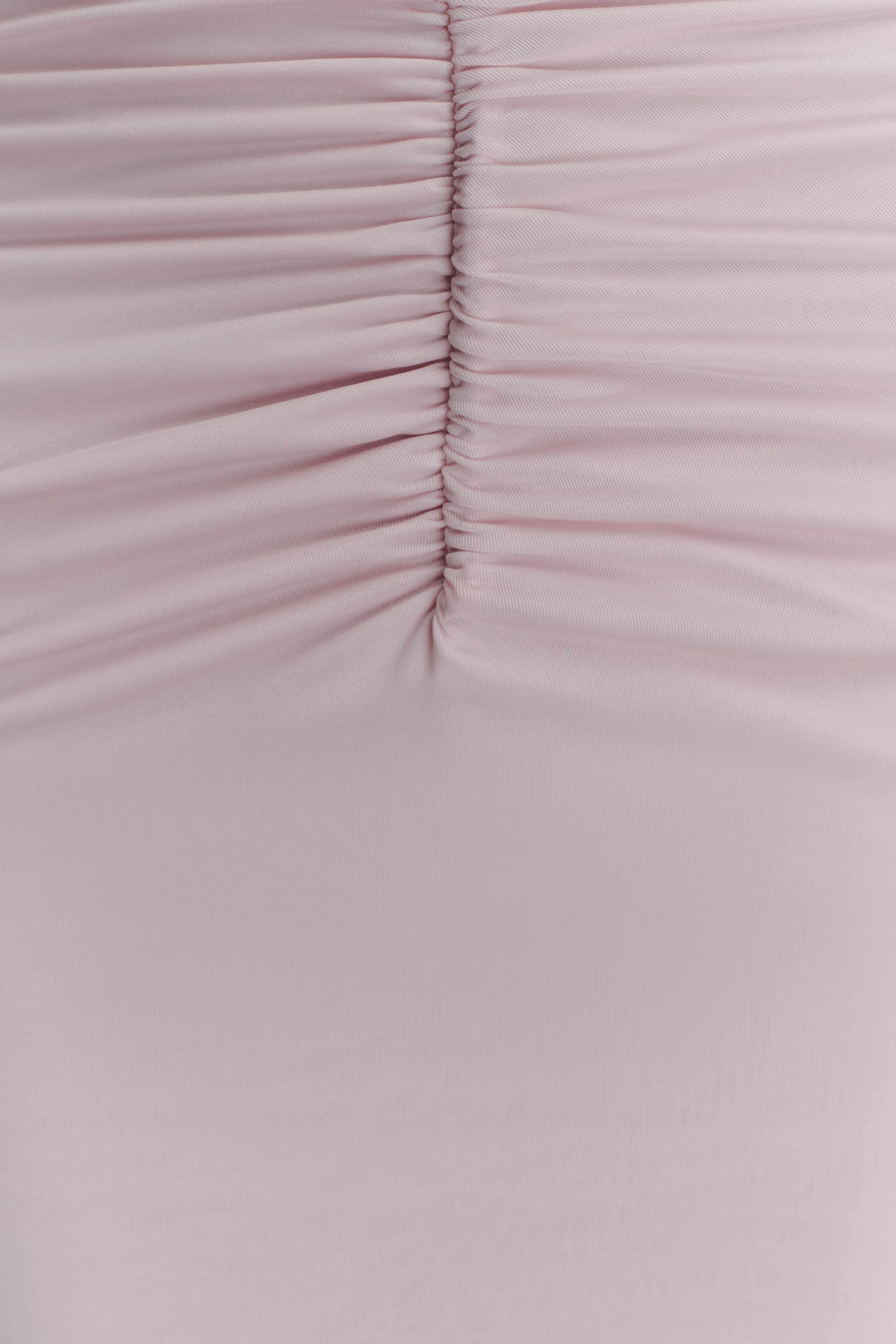 Rafaella Slinky And Mesh Maxi Dress - Pale Pink