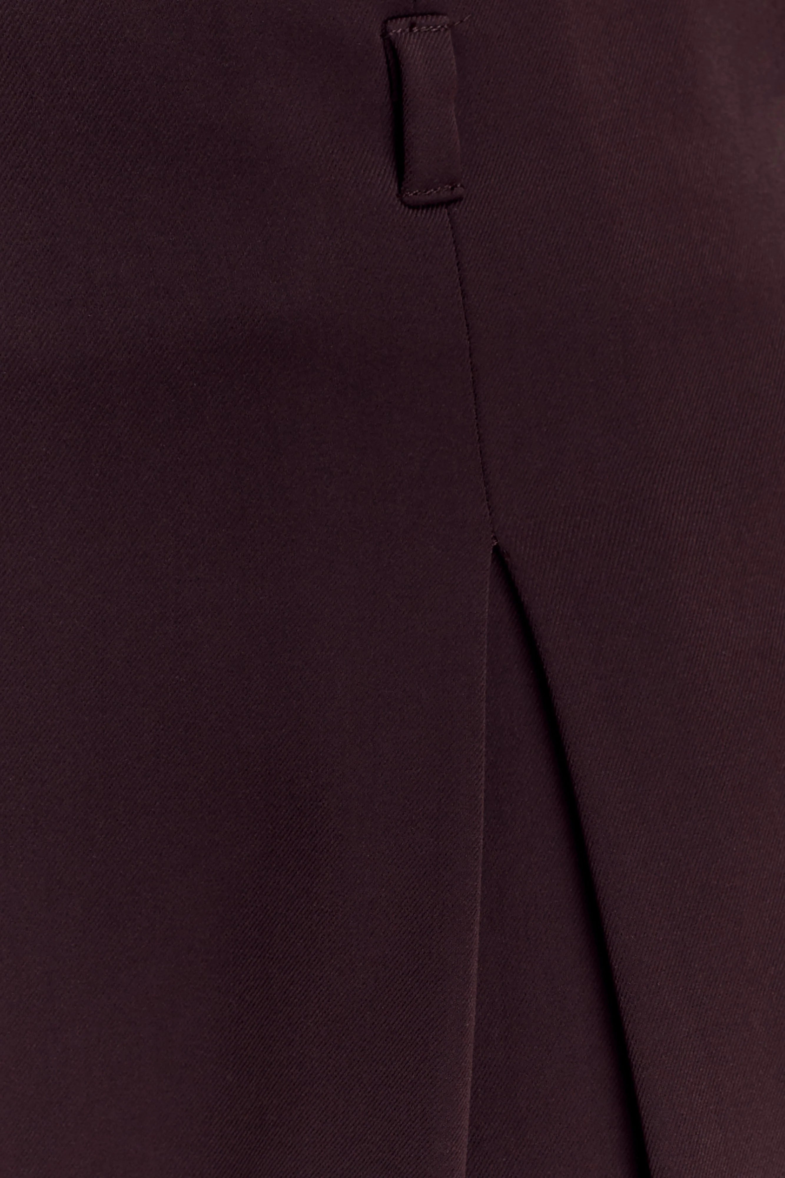 Simone Pleated Suiting Short - Dark Chocolate